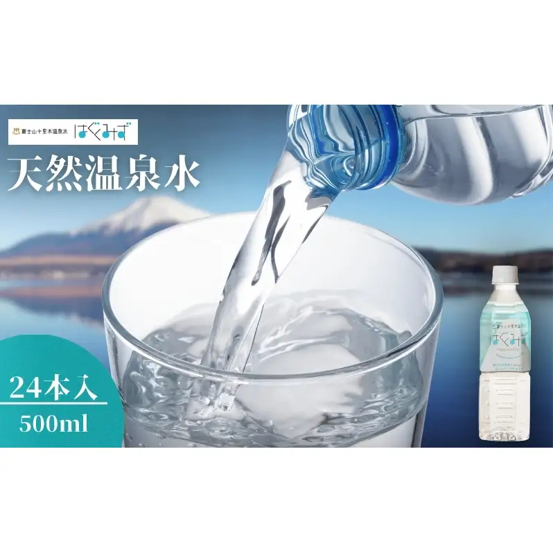 はぐくみず　500mlペットボトル24本入り 飲料類 水 ミネラルウォーター 