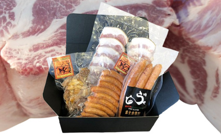 富士金華　豚肩ロースブロック2.5～3kg＋バラエティセット お肉 ソーセージ 