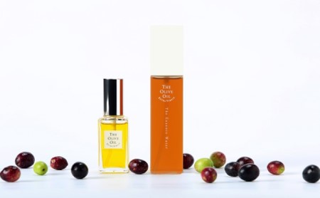 オリーヴの森 天然100％ 小豆島産 美容 オリーヴオイルと化粧水のセット スキンケア 美容グッズ 美容オリーヴオイル 