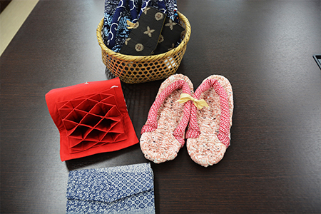 布ぞうりとカード入れのセット (ルームシューズ 室内履き カードケース) [0053]