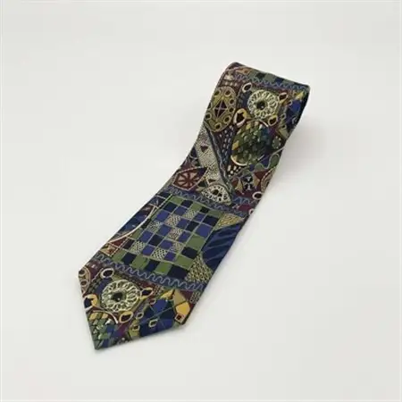 クラバットユキジ製　クラシック柄ネクタイ No.14_装飾品・工芸品 ネクタイ・ベルト 服飾小物 _【1142900】