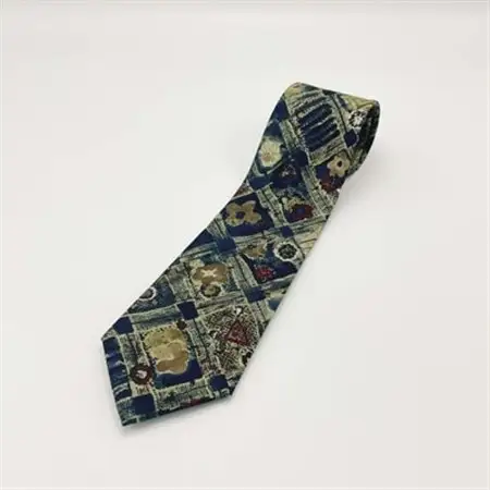クラバットユキジ製　クラシック柄ネクタイ No.15_装飾品・工芸品 ネクタイ・ベルト 服飾小物 _【1142901】