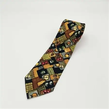 クラバットユキジ製　クラシック柄ネクタイ No.32_装飾品・工芸品 ネクタイ・ベルト 服飾小物 _【1142918】