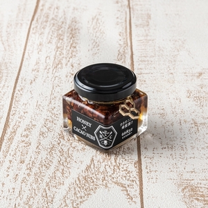 【むろうはちみつ】ハニーカカオニブ ５０ｇ×３個セット／カカオ蜂蜜漬け 奈良産純粋はちみつ使用 バレンタインにも 父の日 母の日 プレゼント 手土産 お取り寄せ 結婚祝い 内祝い お中元 贈答用 贈り物 暑中見舞い お土産 国産 紅茶 非加熱 無添加 純粋 セット ふるさと納税 ハチミツ 蜂蜜 送料無料