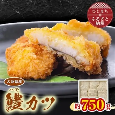 【生活応援】大分県産鱧カツ(小)(約750g) おかずやおつまみにおすすめ!_鱧 カツ 国産 フライ おかず お弁当 夕飯 おすすめ 送料無料 人気 贈答 ギフト プレゼント 鱧カツ 簡単調理 便利 おつまみ 大分 日出町_【配送不可地域：離島】【1078243】