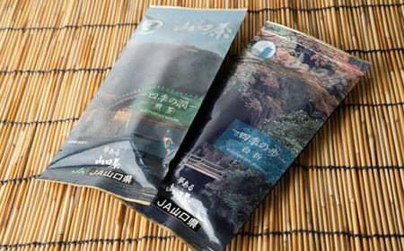 煎茶 2種 やまぐち巡り　四季の潤・歩　ふるさとの味「山口茶」煎茶 煎茶 煎茶 煎茶 AA07-FN