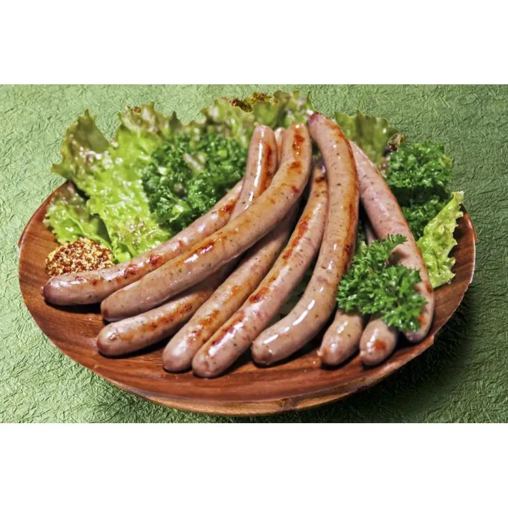 【定期便／山中湖ハム】 豚肉と塩、ハーブ香辛料だけで作った無添加ソーセージ/800ｇ×3ヶ月　合計約2.4kg