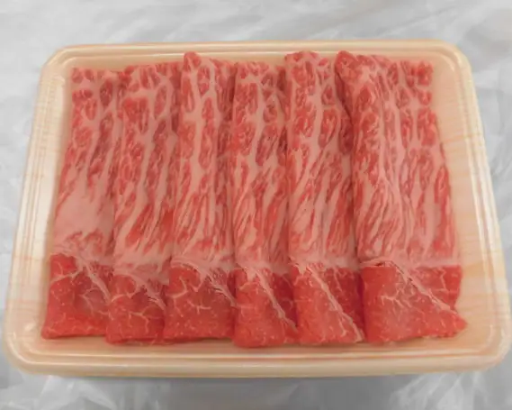 飛騨牛モモすき焼き用 計約600g（5等級／冷凍） [No.132]