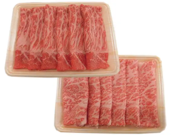 飛騨牛ロース・モモすき焼き用  計約600g（5等級／冷凍） [No.138]