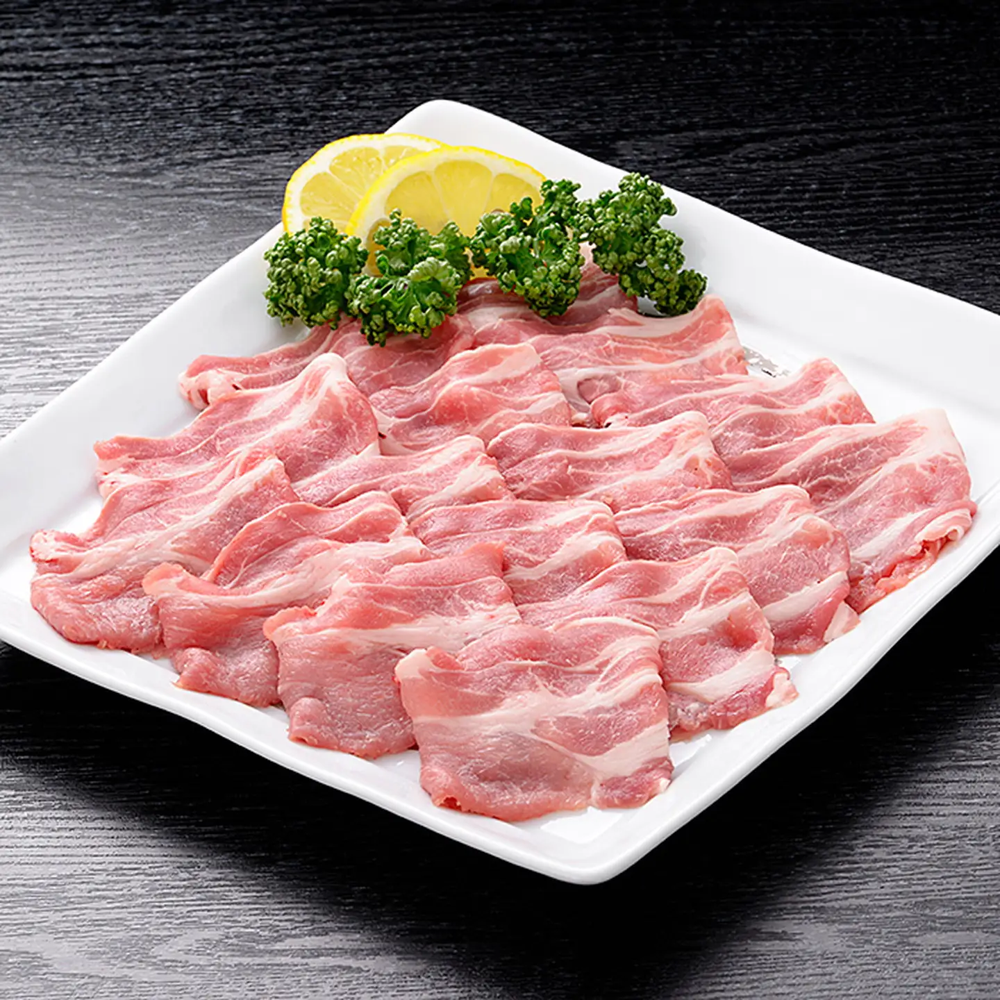肥前さくらポーク 肩ローススライス 1kg：B150-017