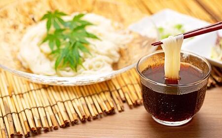 手延べ素麺食べ比べ5袋セット (細口・中口 5束入り×各2袋 ふし麺200ｇ×1袋)