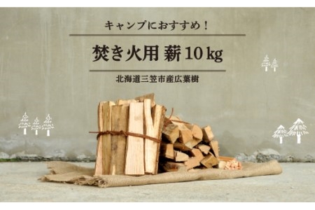 ≪キャンプにおすすめ！≫薪（広葉樹）キャンプストーブ・焚き火用 約10㎏【01120】
