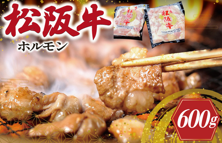 松阪牛 ホルモン【300g×2ﾊﾟｯｸ】牛肉 和牛 焼肉 I79