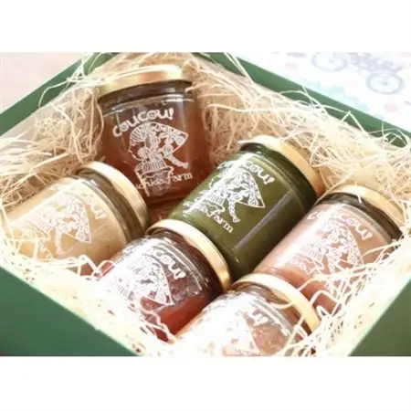 【うちだ農園coucou!】ギフトボックス おすすめジャム6個セット_惣菜・加工品 ジャム 缶詰・瓶詰 _【1228372】