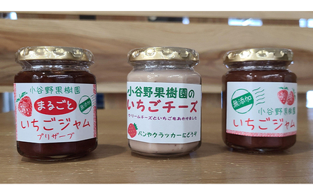 いちごジャム3種6本セット 苺ジャム 手作りジャム HNNBJ001