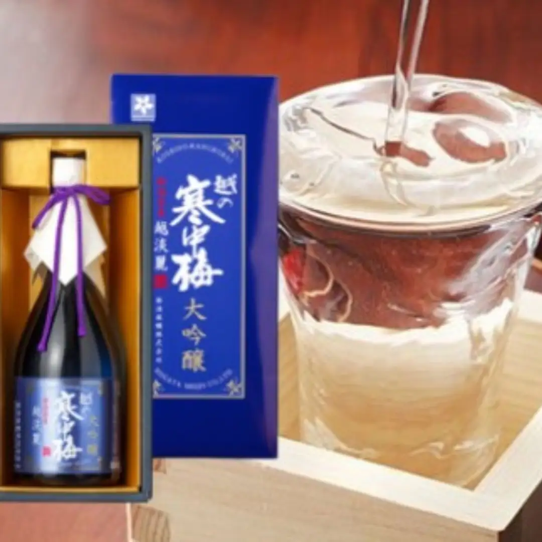 日本酒 越の寒中梅 越淡麗 大吟醸720ml｜日本酒