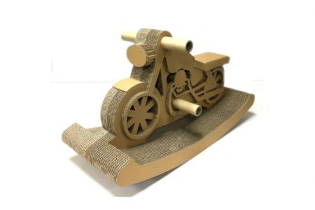 段ボール製「バイク木馬」 フーゲツ | おもちゃ 子ども