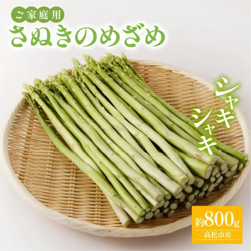 ご家庭用 さぬきのめざめ 約800g アスパラガス【2026-4月上旬～2026-11月上旬配送】