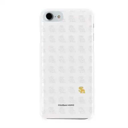 福岡ソフトバンクホークス iPhoneケース ハードタイプ logo-ip7-3-wht_雑貨   _【1229534】