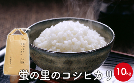 【令和7年産】蛍の里のコシヒカリ　10kg お米 