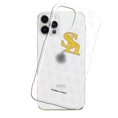 福岡ソフトバンクホークス iPhoneケース ハードタイプ logo-ip12-2-clr_雑貨   _【1229566】