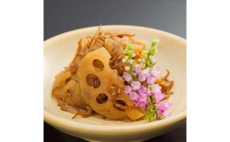 [卯之庵特製／料亭卯之庵の味] じゃこれんこん (瓶詰め1本) [3018]