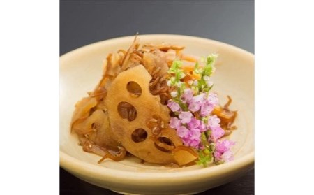 [卯之庵特製／料亭卯之庵の味] じゃこれんこん (瓶詰め3本セット) [3020]