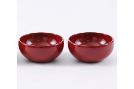 川連漆器 4寸おつまみ鉢 漆器 漆器 【山田漆器店】[B3-5602]