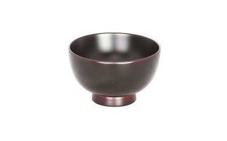 川連漆器 背高椀 溜内黒【佐藤豊八商店】[B5801]
