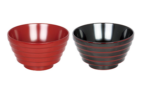 川連漆器 夫婦椀 リーニュ 漆器 漆器 【(株)阿部健吉商店】[C5302]