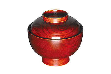 川連漆器 国産本欅木地呂雑煮椀 漆器 漆器 【遠田漆器店】[C6103]