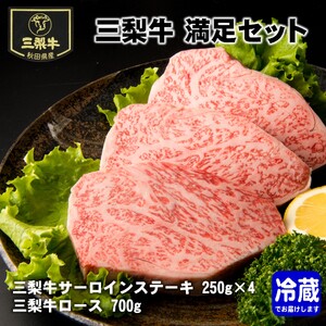 三梨牛満足セット【肉の高長】[E1601]