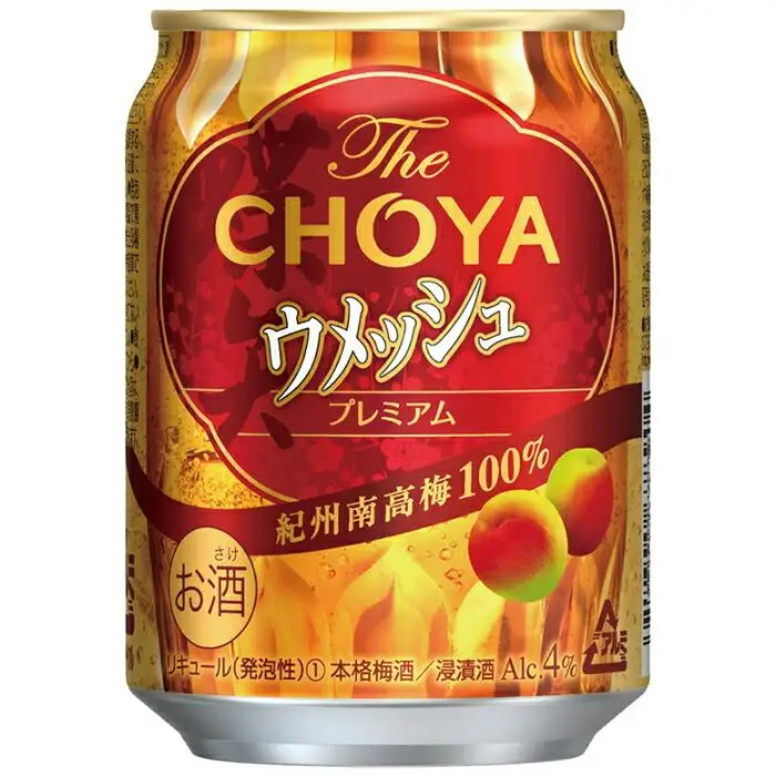 【南高梅100％】The CHOYA ウメッシュプレミアム 250ml×24本 ［MG82］