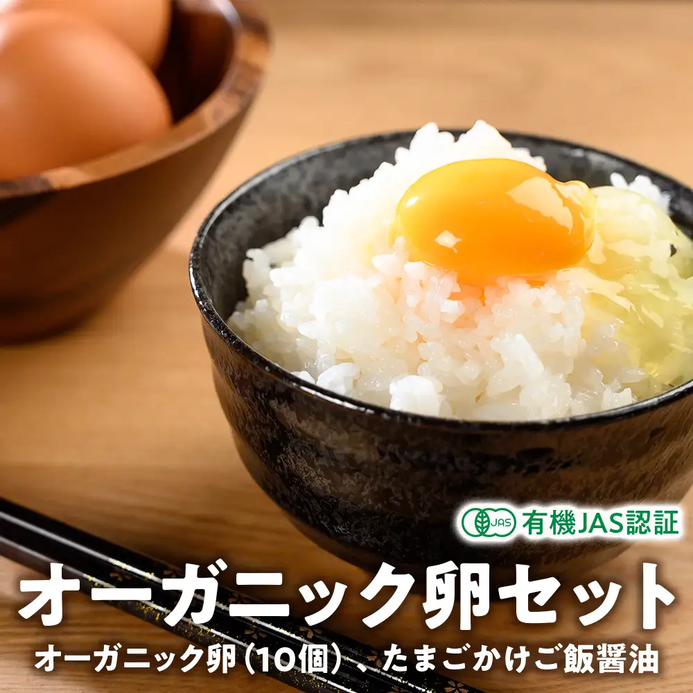 オーガニック卵セット 生卵 山梨県 甲斐市 B-5