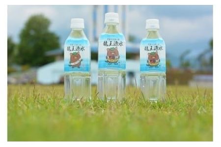 山梨県甲斐市のミネラルウォーター　「甲斐のうまい水　龍王源水」490ml×24本入
