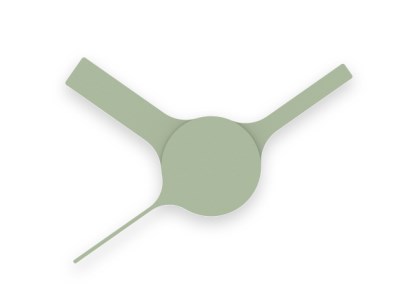 C161(グリーン)　iconclock　グリーン【アイコン クロック 時計 掛け時計 壁掛け とけい おしゃれ イエロー グリーン ブラウン ブラック ブルー ホワイト レッド 大阪 八尾市】