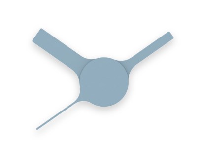 C161(ブルー)　iconclock　ブルー【アイコン クロック 時計 掛け時計 壁掛け とけい おしゃれ イエロー グリーン ブラウン ブラック ブルー ホワイト レッド 大阪 八尾市】