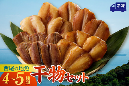 西尾の地魚　干物セット・K015-13