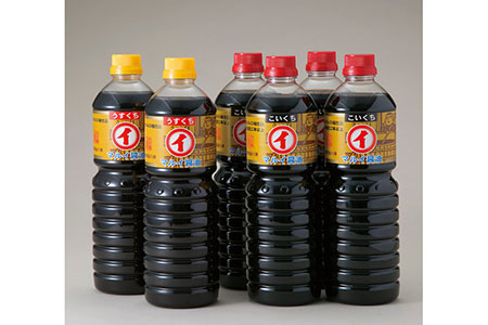 【G-521】マルイ醤油 こいくち・うすくち詰合せ ［高島屋選定品］