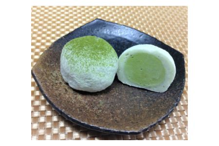 西尾抹茶のムース大福【12個入冷凍便】・F004-16