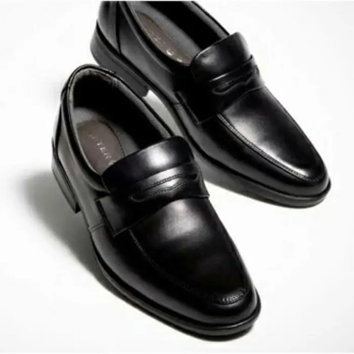 【神戸シューズ】超軽量防水シューズ（ローファー）／サイズ24.5cm