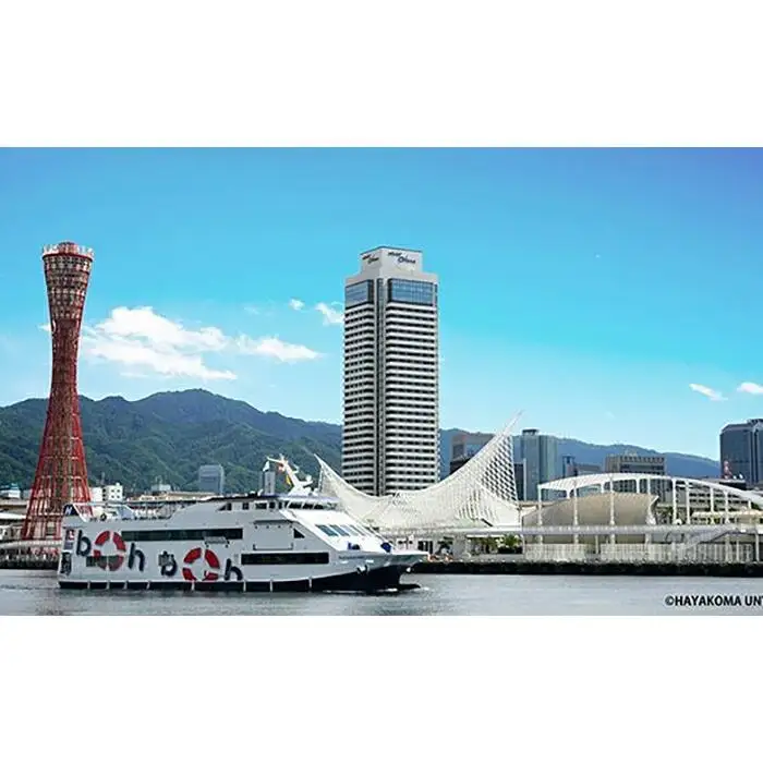 神戸リゾートクルーズ　「boh boh KOBE」 60分間クルーズ　乗船券　大人2枚