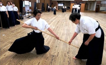 修武館で体験　古流なぎなた天道流(90分) 体験チケット 