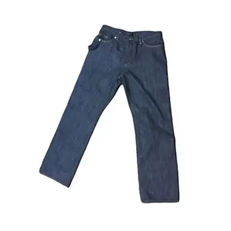 デニムファーパンツXS　ベージュ_装飾品・工芸品  洋服 _【1106071】