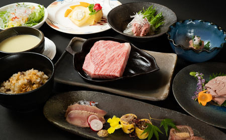 れすとらん松喜屋本店ペアお食事券「創作割烹コース」 / 食事券 ギフト のし 熨斗 お歳暮