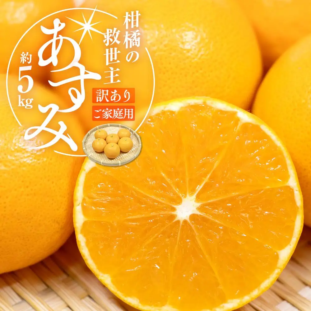 柑橘の救世主 訳あり ご家庭用 あすみ 約5kg【2027-2月上旬～2027-3月上旬配送】