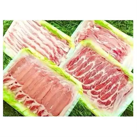花巻の白金豚しゃぶしゃぶ4種セット　(ロース・肩ロース・バラ・モモ)各600g_肉 しゃぶしゃぶ 豚肉 豚しゃぶ_【配送不可地域：離島】【1408723】