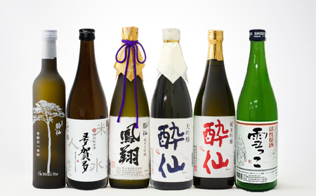 先行予約 酔仙酒造 超特選 6種飲み比べセット～冬ver～ 【 地酒 お酒 日本酒 飲み比べ 晩酌 岩手県 陸前高田市 】 RT572