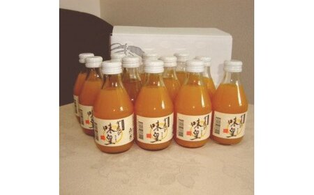 有田みかんの味皇１８０ｍｌ×１２本【kjk101】