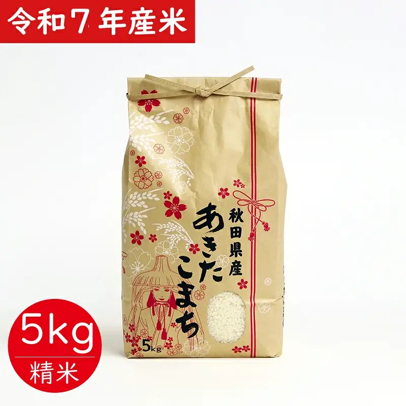 【令和7年産】さいとうさん家のあきたこまち5kg(5kg×1袋)　70P9018